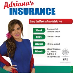 Adriana's Insurance Brings the Mexican Consulate to Its East  Location