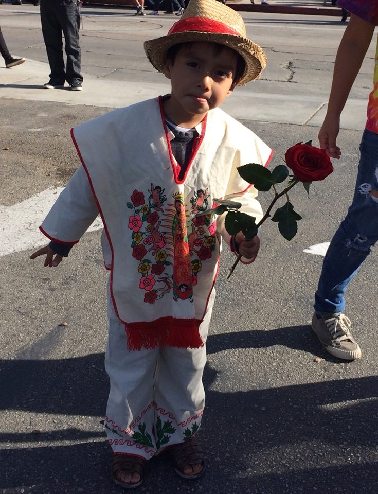 Our Lady of Guadalupe Procession Fashion & Rose of Devotion