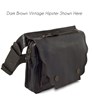 Dark Brown Hip Bag
