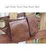 Light Brown Pouch Bag