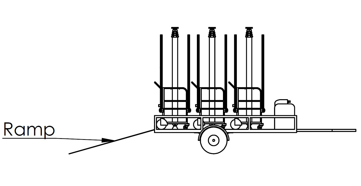 New Frac Pad LED Lighting Trailer System