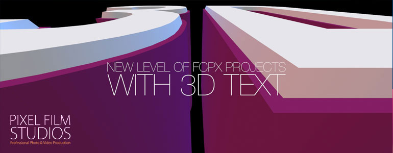 basic 3d text for final cut pro x download