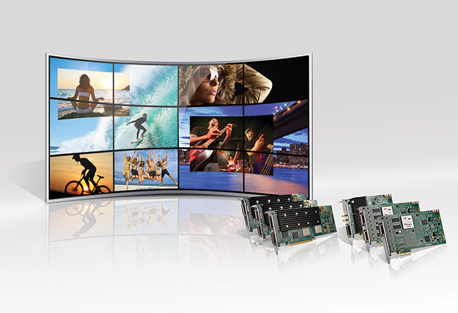 Matrox Mura™ MPX video wall controller boards let integrators create cost-effective, attention-grabbing digital signage.