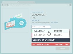 Coupons at Checkout (Example)