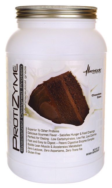 Metabolic Nutrition's ProtiZyme Chocolate Cake