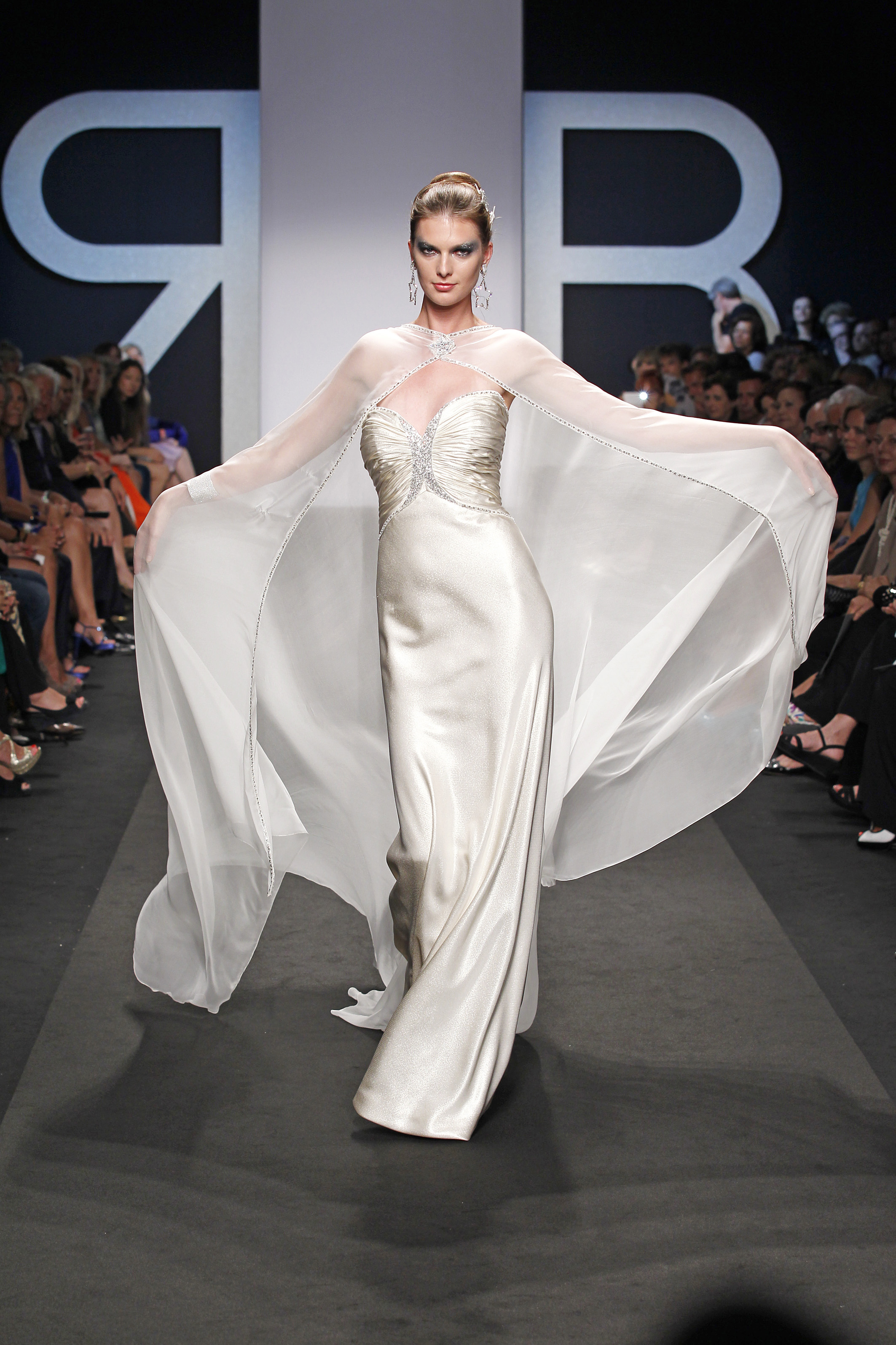 A Renato Balestra evening gown.