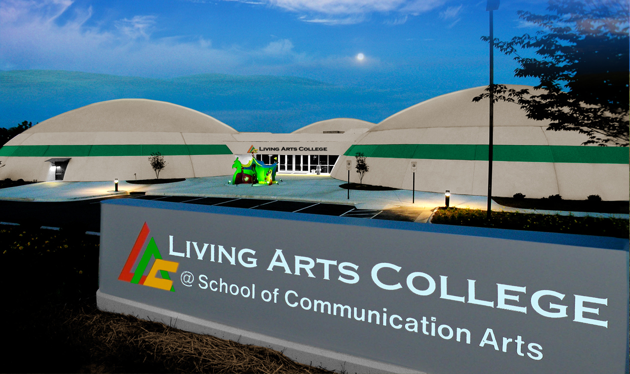 Living Arts College Studio Arts Campus located in Raleigh, North Carolina