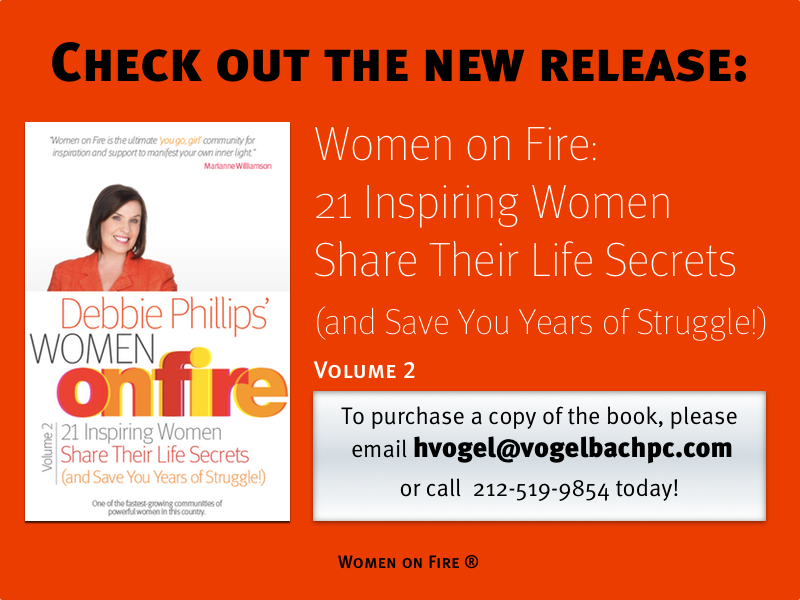 Heike M. Vogel, Esq. Co Authors the book "Women on Fire"