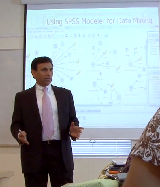 Dr. Anil Maheshwari explains the value of using SPSS Modeler for Data Mining