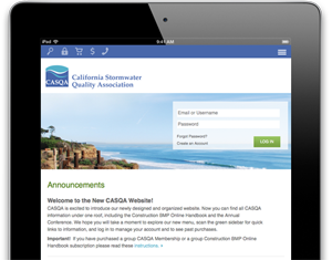 CASQA.org iPad Home Page
