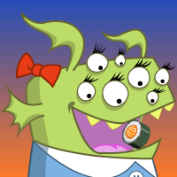 Monster Eat Sushi App Icon