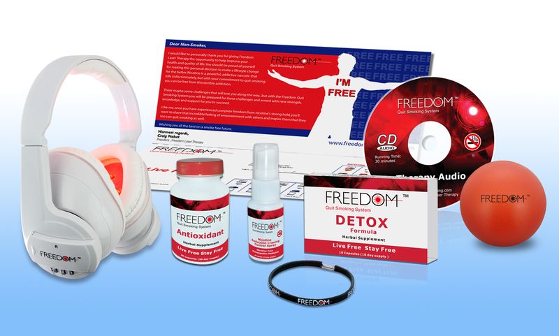 Freedom Quit Smoking System-America's Nicotine Free & Natural Way to Quit!