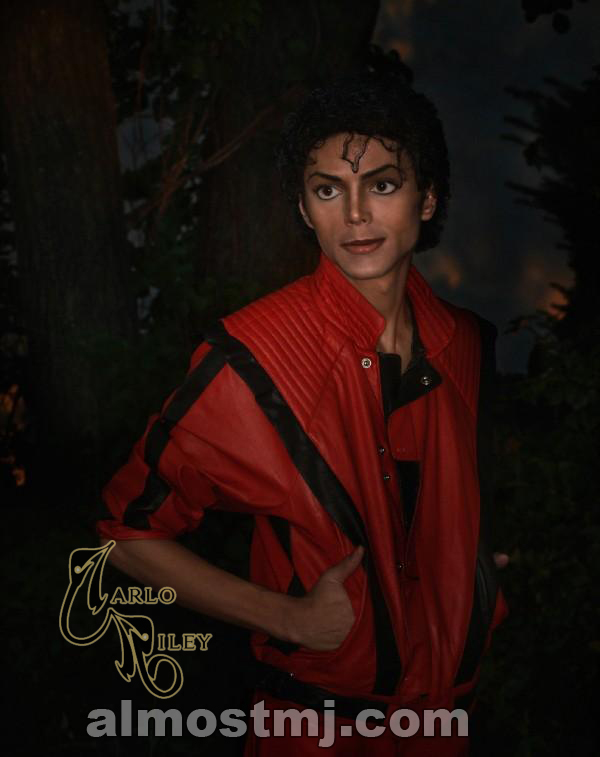 Michael Jackson Thriller impersonator Carlo Riley