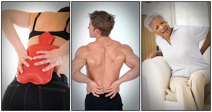 how to get rid of back pain at home