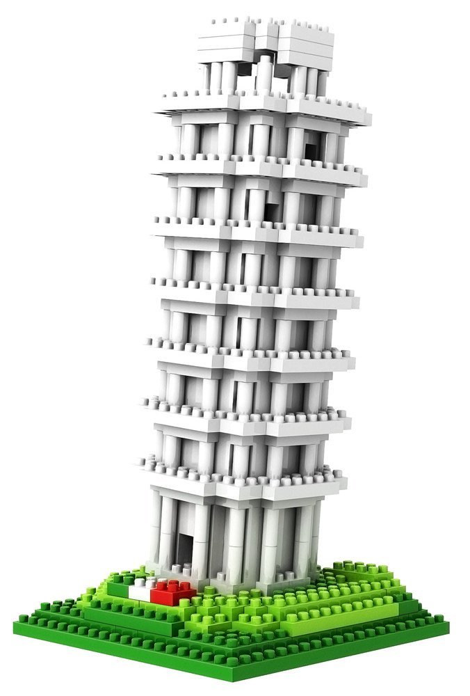 Micro Blocks - Leaning Tower of Pisa