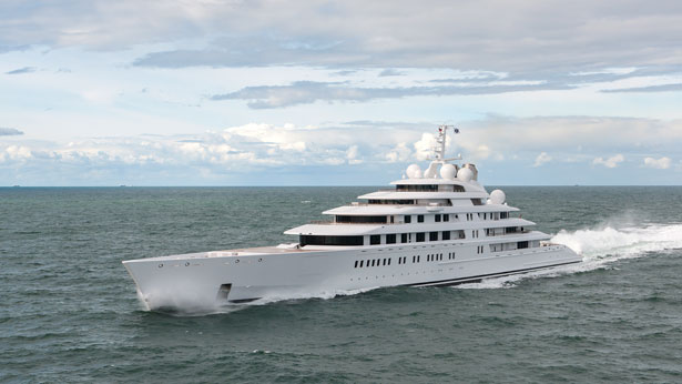 The 180 metre superyacht Azzam tops Boat International's Top 100 Largest Yachts list