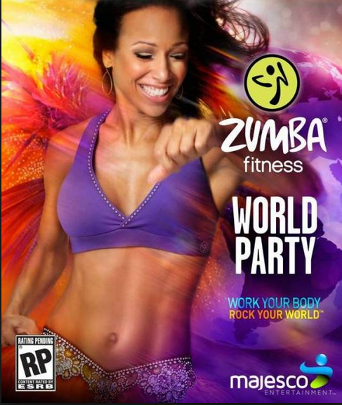 Zumba Fitness World Party, available on Xbox One, Kinect for Xbox 360, Wii U and Wii.