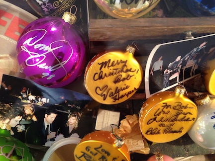 Celebrity Autographed Ornaments