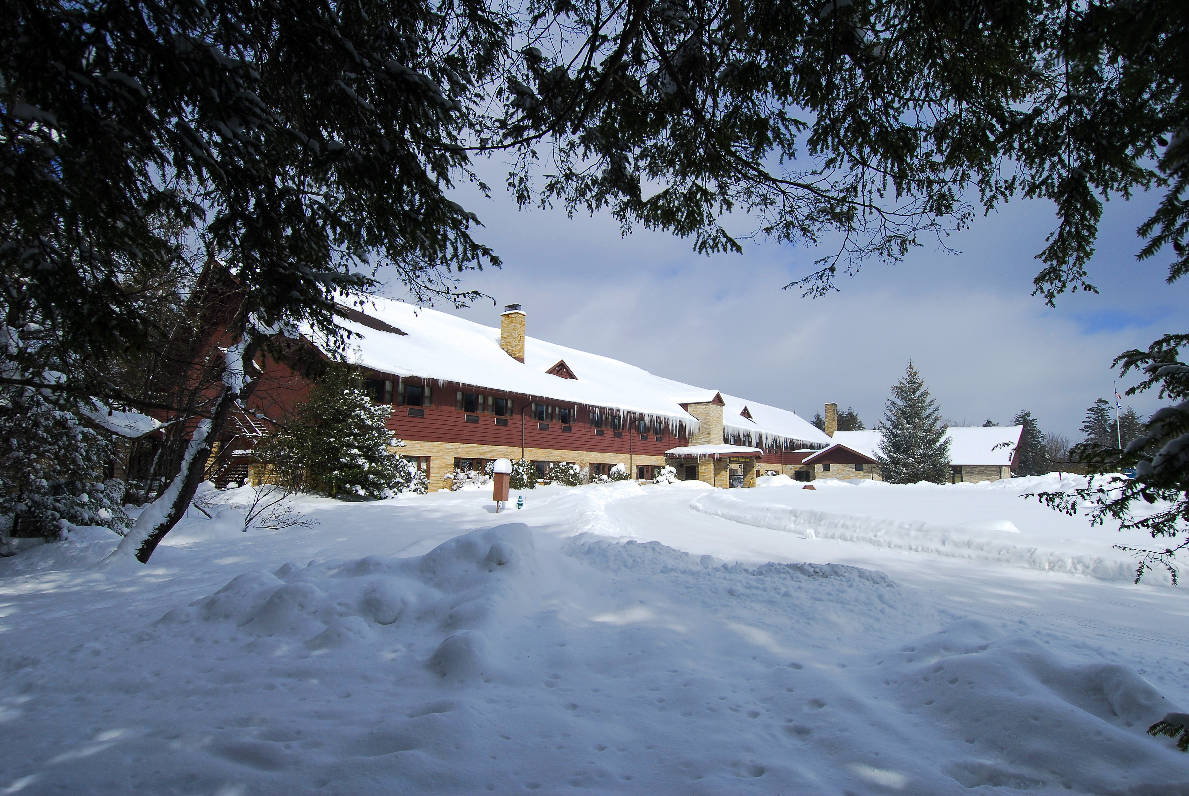 The Lodge at Blackwater Falls State Park is one of several offering the WV50 discount in January 2014.