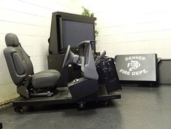 CCA's new driving simulator will allow EMS, Fire and Police Academy students to learn in a virtual realm before getting into actual ambulances, fire trucks, and police cruisers during training