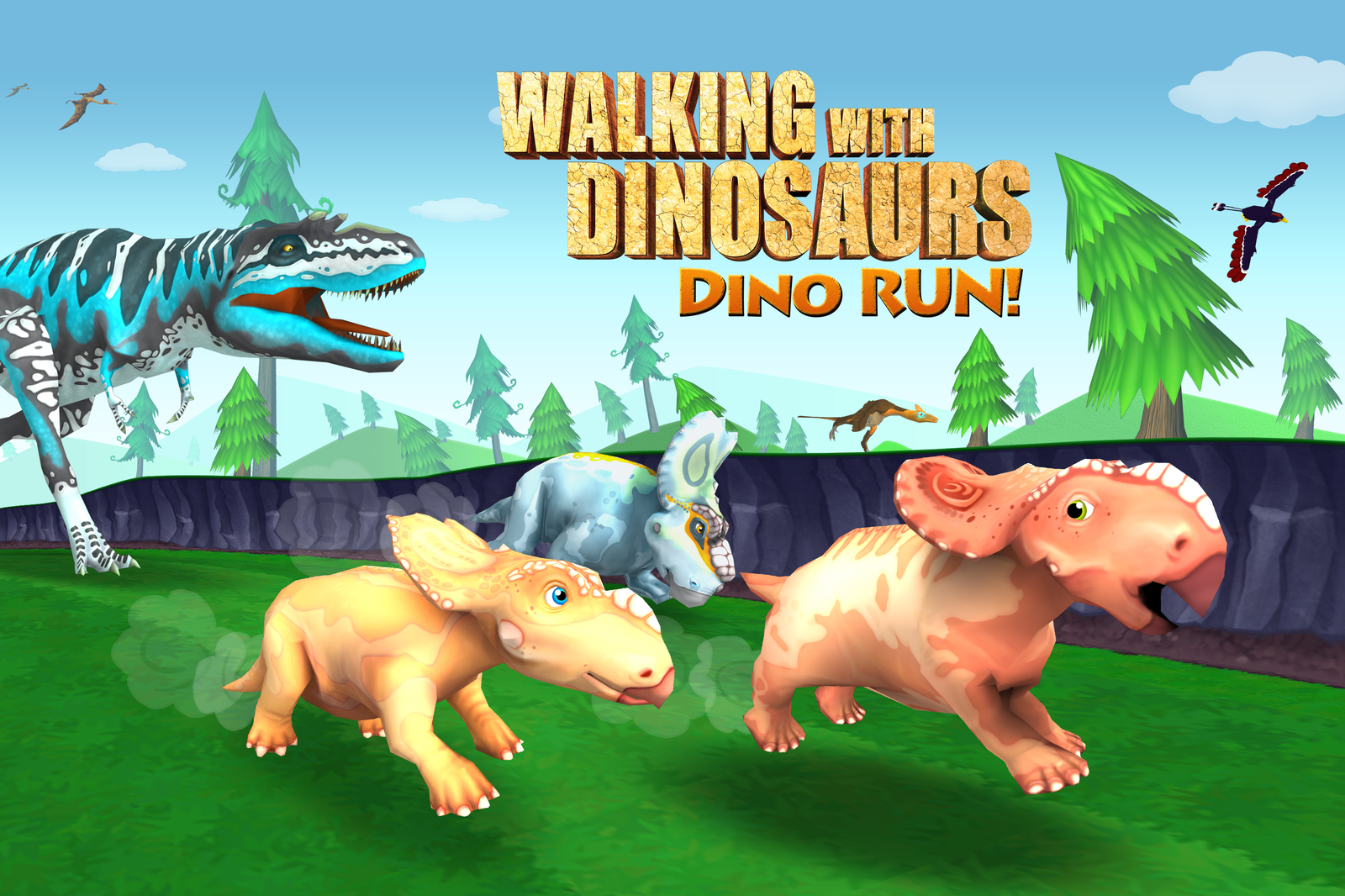 I found something interesting online but the WWD Dino Run game today.