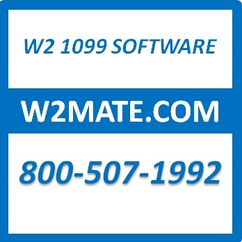 W2 Mate W2 / 1099 Print and E-File Software