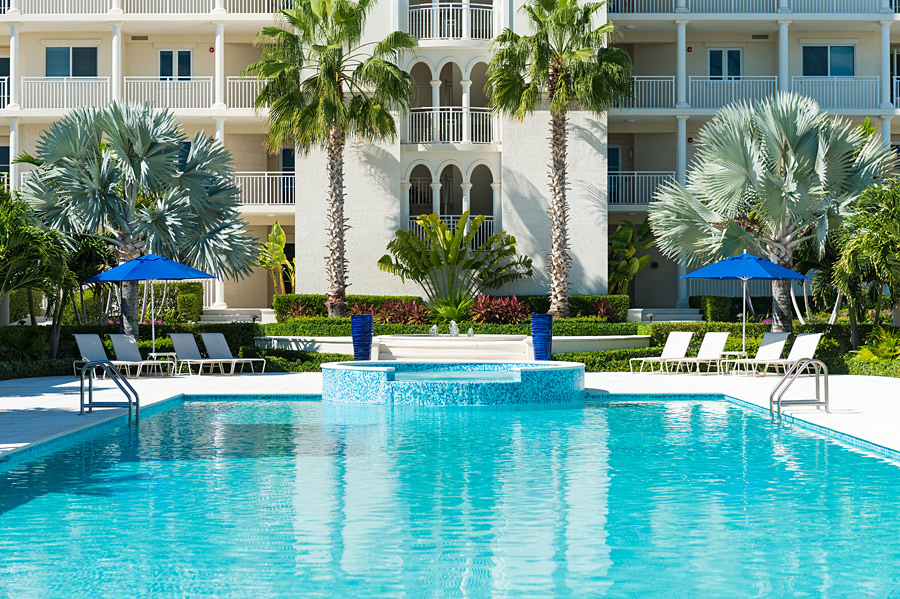 The Venetian has a beautiful 70 foot pool with spa.