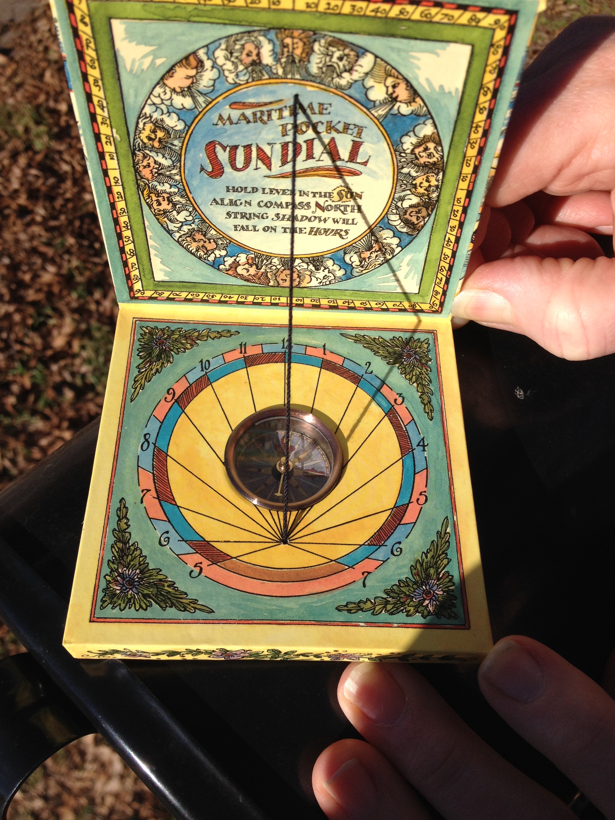 Best pocket sundial for children.