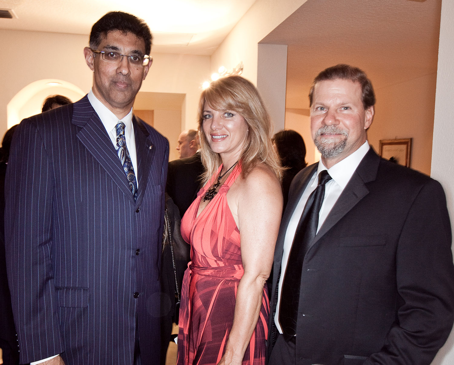 Derek Pinto with Linda and Drew Peterson
