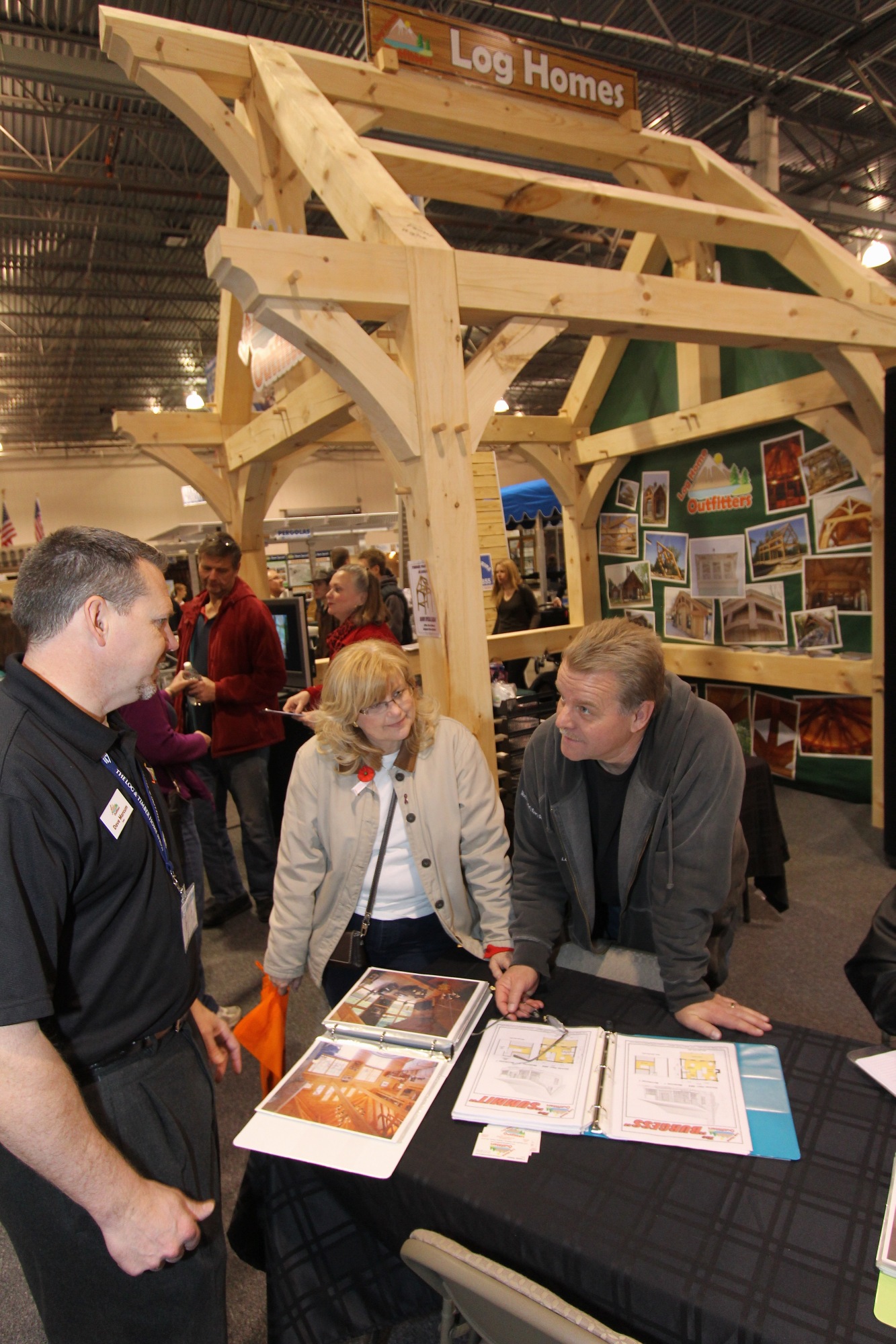 Log and Timberframe Showcase at Cottage & Lakefront Living Show