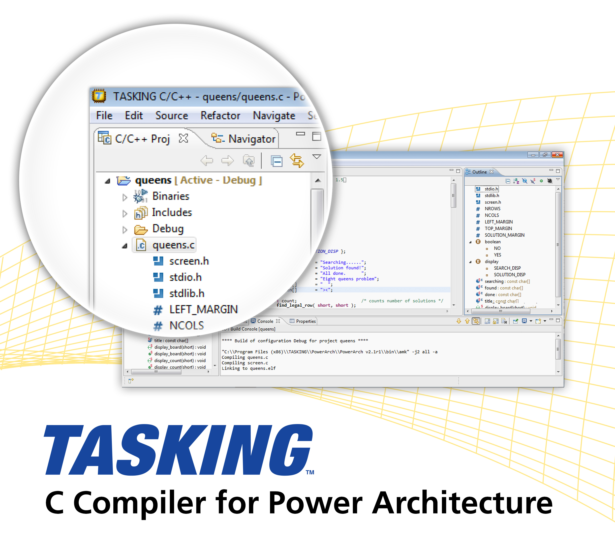 TASKING C compiler for Power Architecture 01