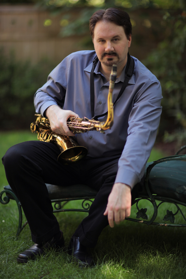 Tenor saxophonist, composer, and arranger Russ Nolan. (Photo by John Abbott.)