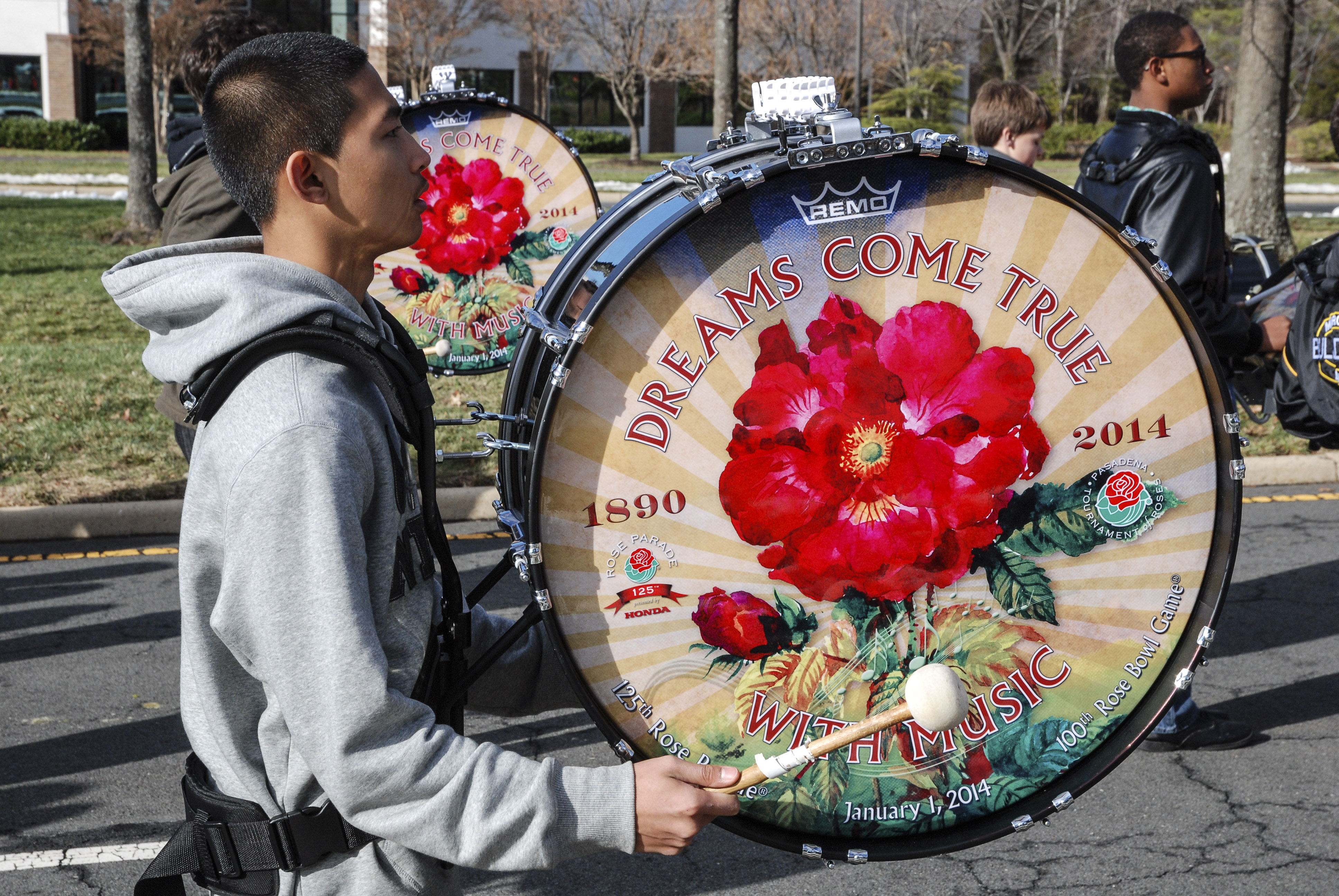 New Rose Parade Drum Heads Ready for Performance