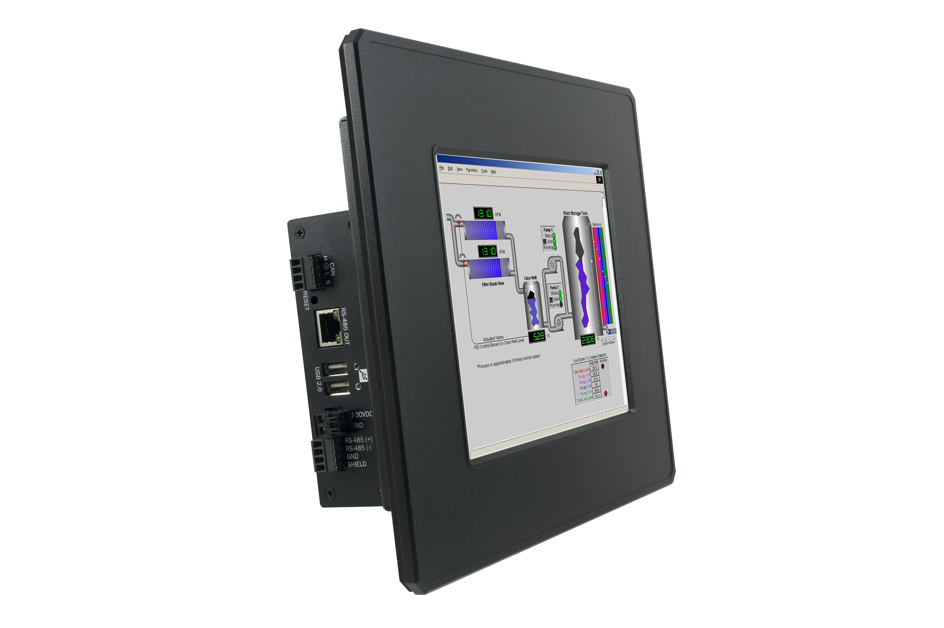 SeaPAC-R9-HAS Embedded Risc Touchscreen Computer