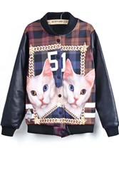 Graphic Jacket, Cat  Jacket, LifeLike Jacket