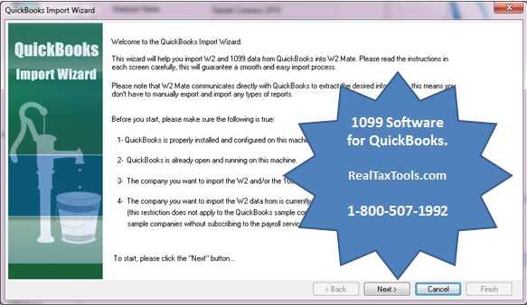 QuickBooks 1099 Software