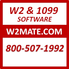 W2 Mate® W2 1099 Printing / E-Filing Software