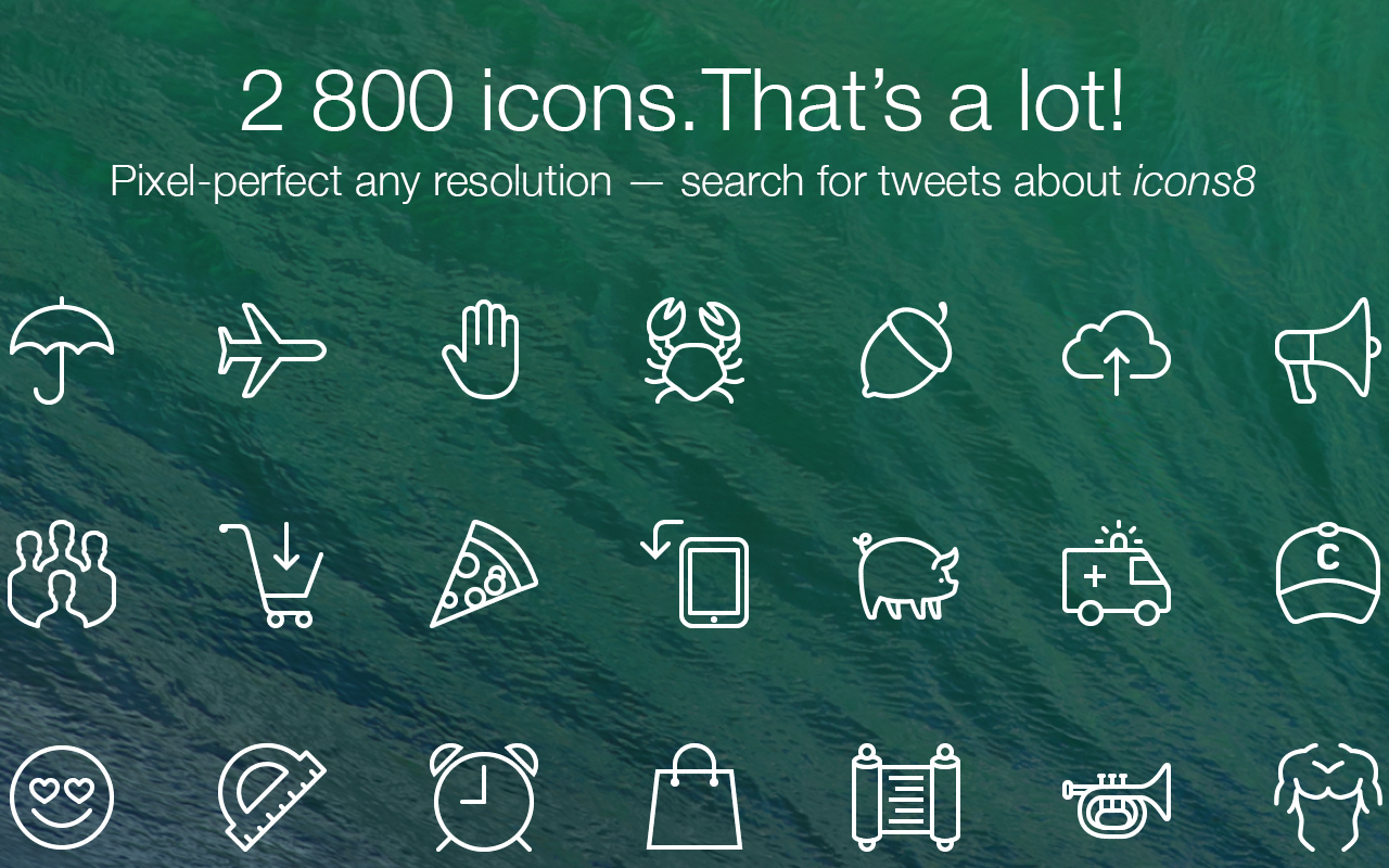 How icons look