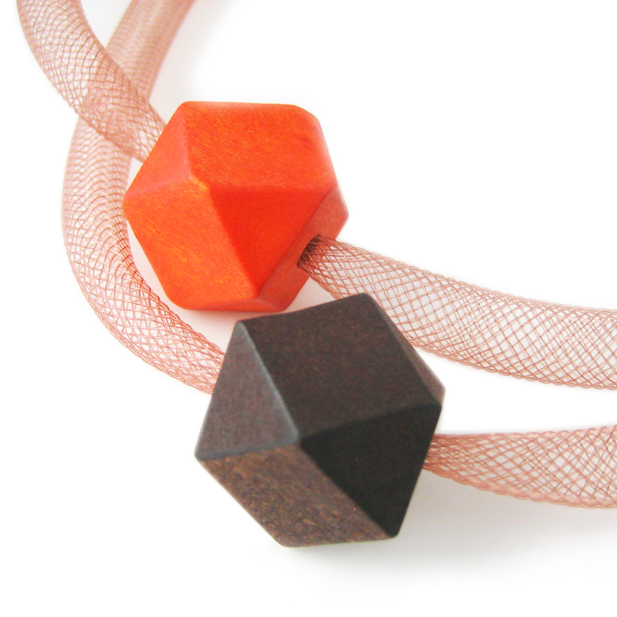 You and I Cube Necklace
