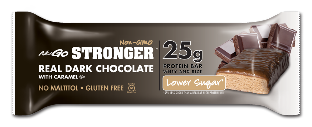 NuGo Stronger Real Dark Chocolate