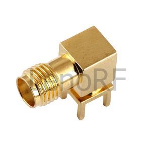 SMA Connectors female right angle for PCB