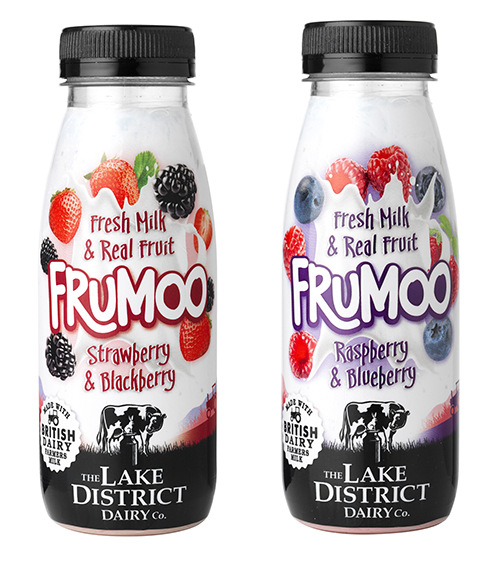 The Lake District Dairy Company’s Frumoo combines fresh milk with real fruit.