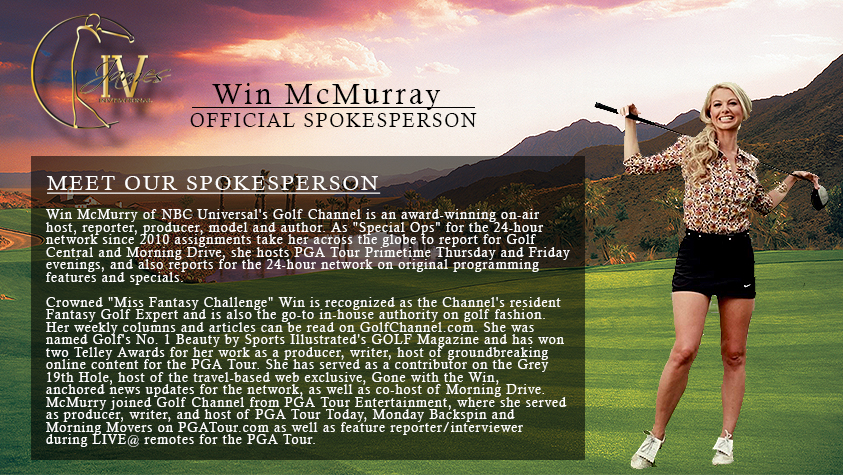 OFFICIAL JAMES IV SPOKESPERSON - WIN MCMURRY