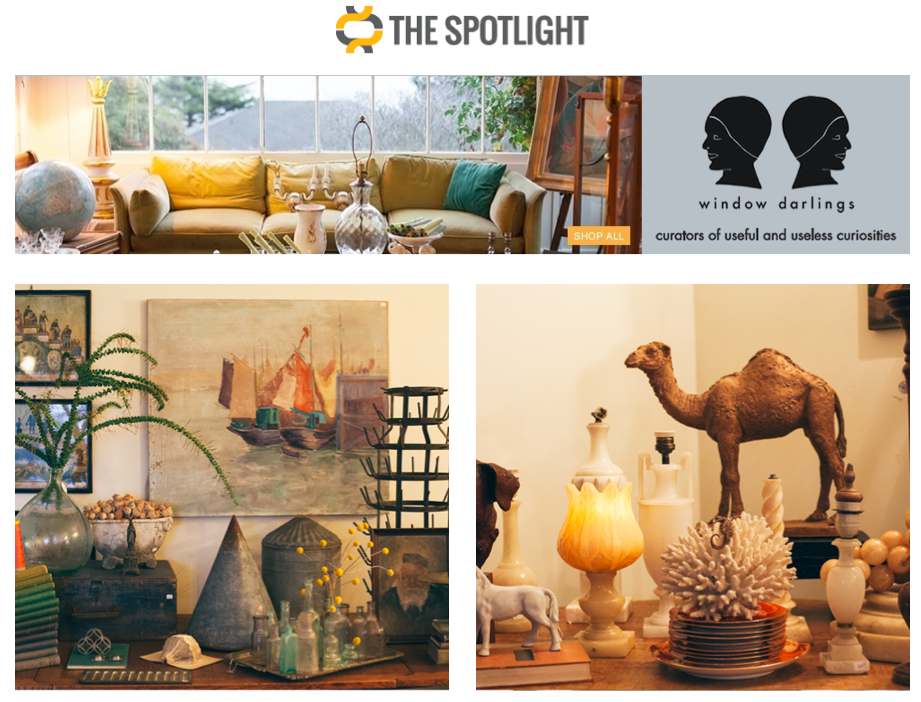 "The Spotlight" offers vintage finds at amazing prices from private collections in your community.