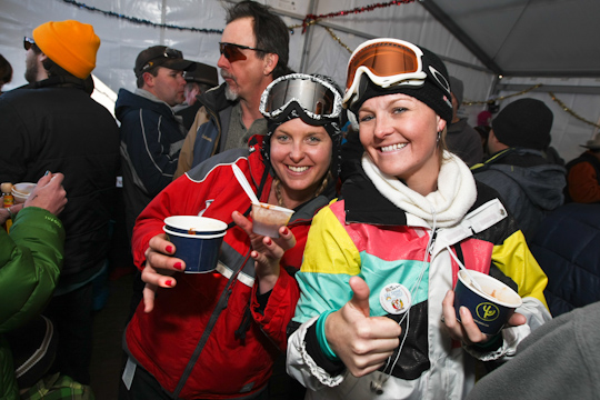 Ski Spree is a mid-season party with celebrations on and off the slopes