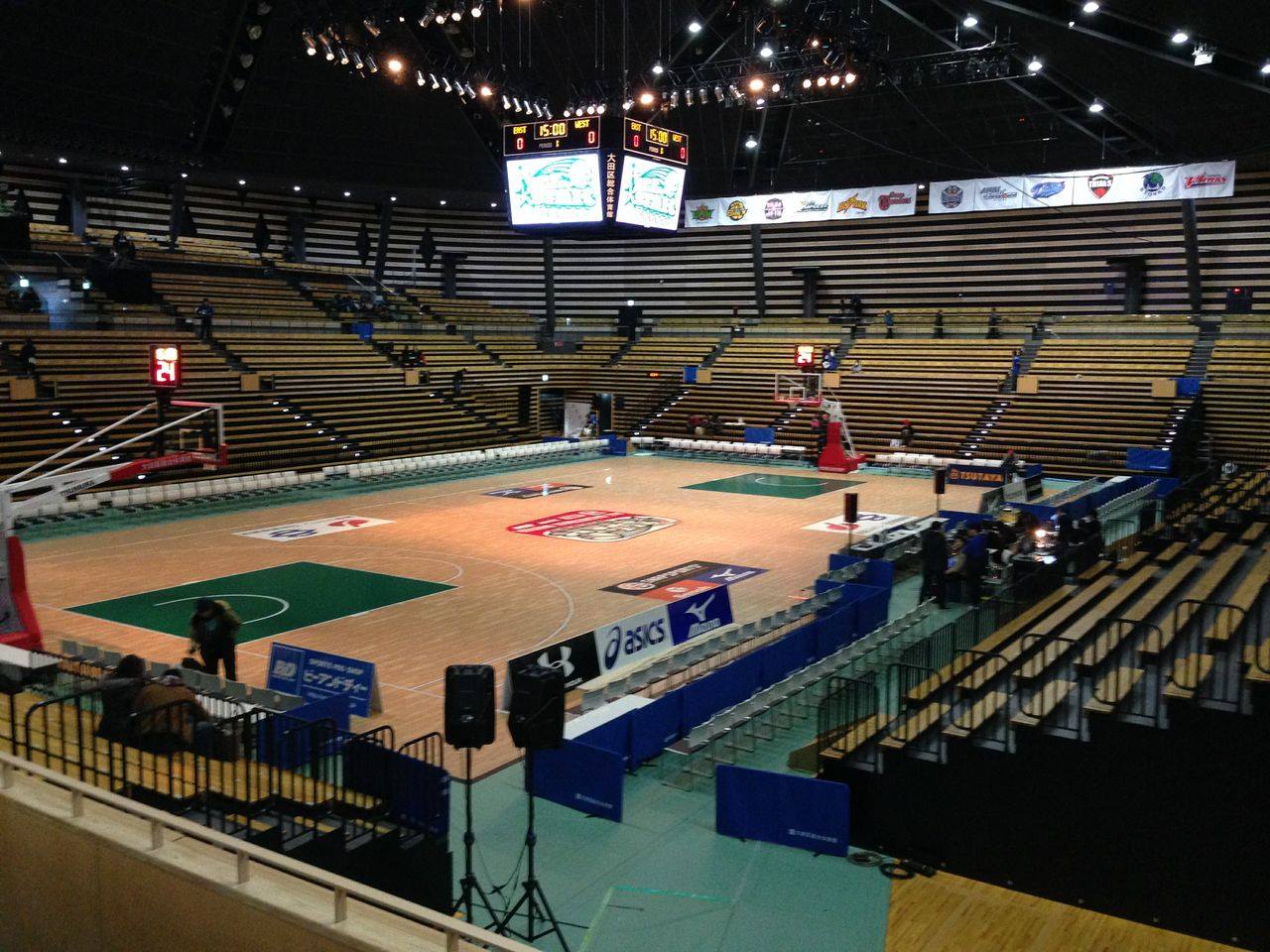 SnapSports Indoor Bounceback ShockTower surfacing used for the NBL All-Star Game Court: