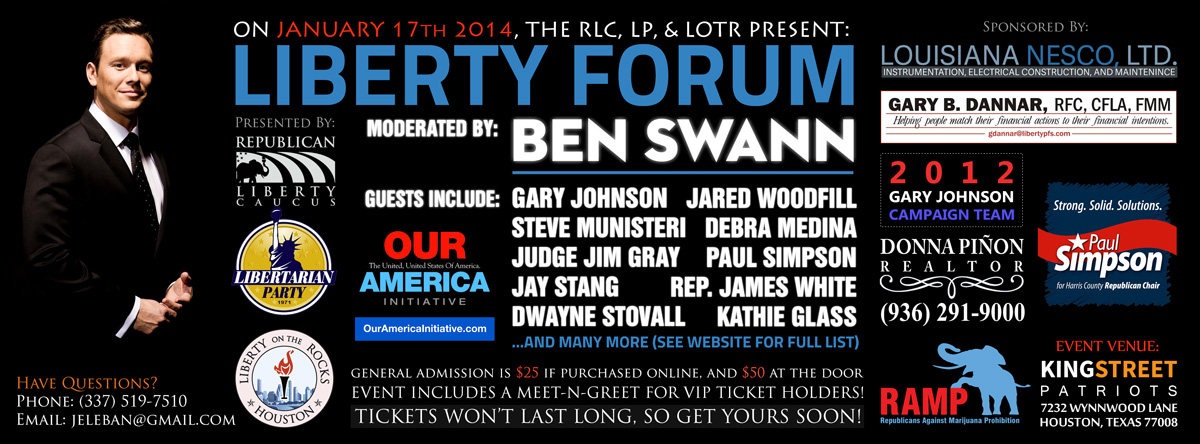 Liberty Forum with Ben Swann - Houston, TX