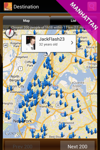 Users in Manhattan