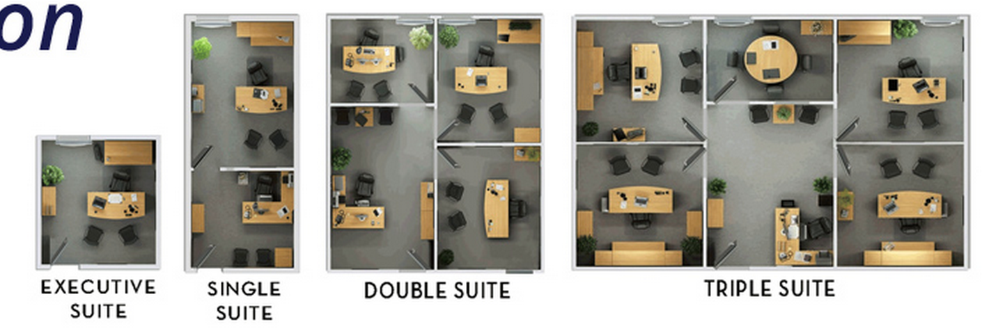 The Perfect Small Business Office floorplans