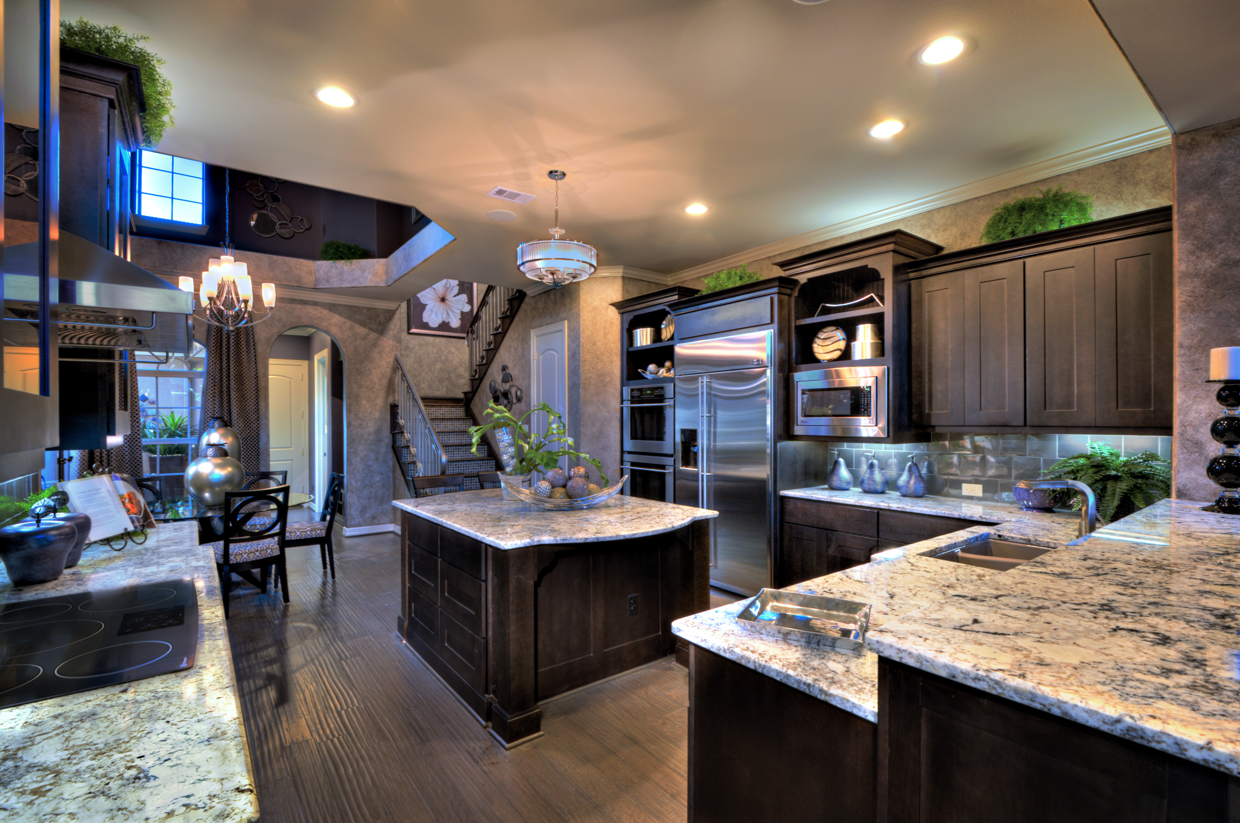 A look at the gourmet kitchen in the Positano. “It’s a great time to select your next home,” said Jim Ellison, vice president of sales and marketing for Taylor Morrison’s Houston division.